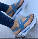 صندل لژدار اسپرت زنانه مدل لاانگشتی وارداتی (کد 37p3)