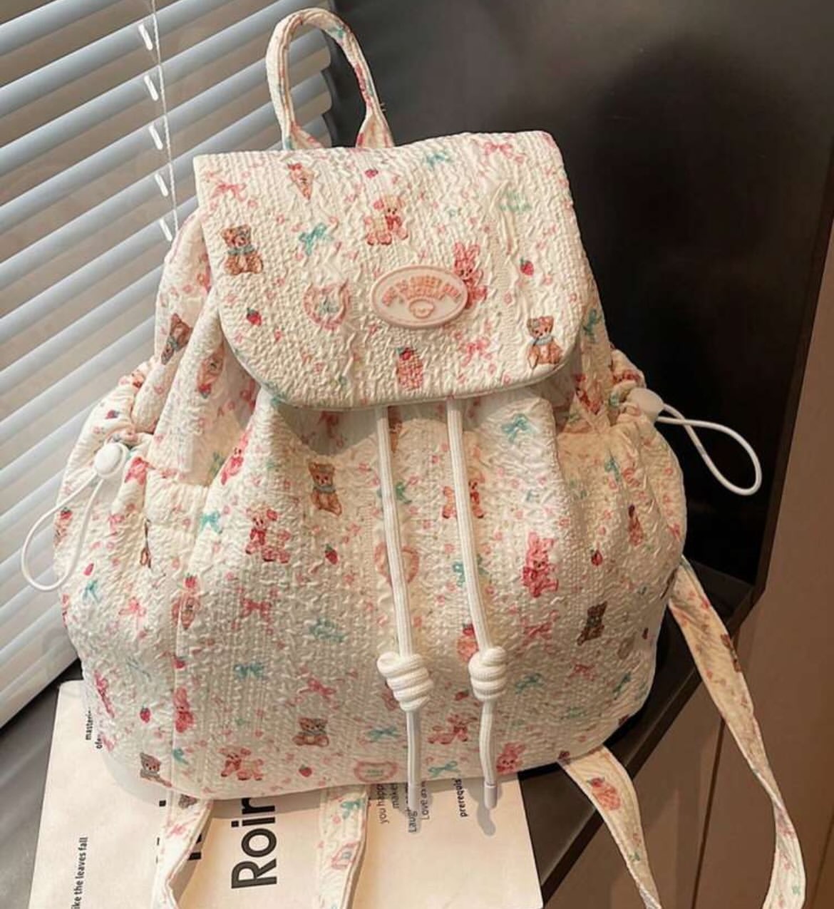 کوله‌پشتی دخترانه مدل خرگوشی 0048