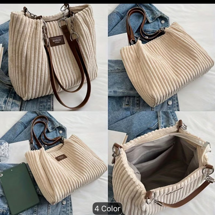 کیف دوشی کوردروی زنانه مدل راینو کد ۰۰۵۰