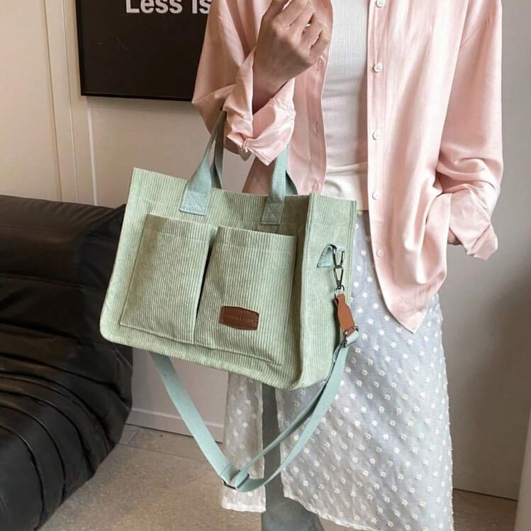 کیف دوشی کتان کبریتی راه striped۰۰۴۷